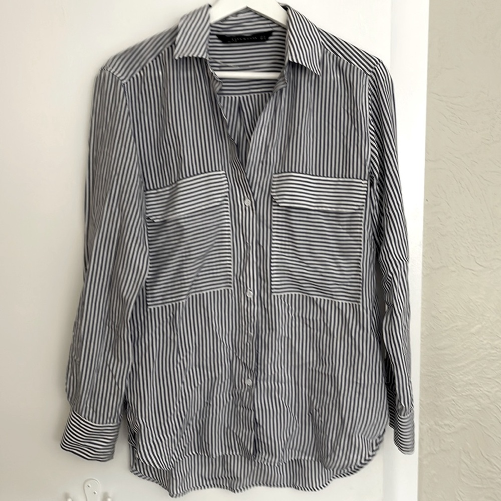 Zara V neck blouse